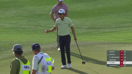 Michael Kim | Round 3 | 17th hole | Shot 3 | 2025 WM Phoenix Open