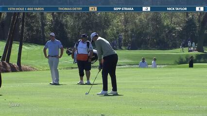 Thomas Detry | Round 1 | 15th hole | Shot 2 | 2025 THE PLAYERS