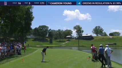 Adam Scott | Round 1 | 16th hole | Shot 1 | 2025 Travelers