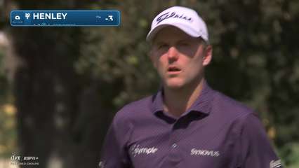 Russell Henley | Round 1 | 9th hole | Shot 3 | 2025 Procore
