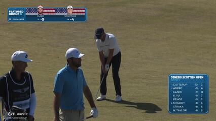 Wyndham Clark | Round 3 | 13th hole | Shot 2 | 2025 Genesis Scottish Open