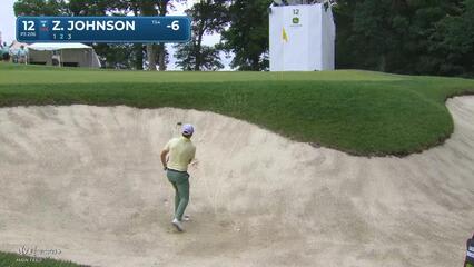 Zach Johnson | Round 4 | 12th hole | Shot 2 | 2025 John Deere