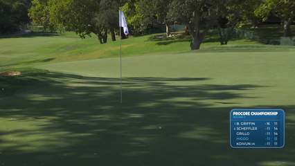 Garrick Higgo | Round 3 | 14th hole | Shot 2 | 2025 Procore