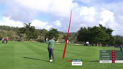 Keith Mitchell | 2023 AT&T Pebble Beach | Round 4 | 2nd hole | Shot 2