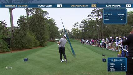 Emiliano Grillo | Round 4 | 10th hole | Shot 1 | 2025 THE PLAYERS