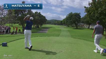 Hideki Matsuyama | Round 1 | 3rd hole | Shot 1 | 2026 Sony Open