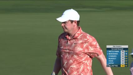 Robert MacIntyre | Round 2 | 18th hole | Shot 4 | 2025 The Sentry