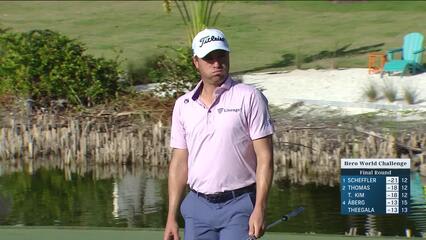 Scottie Scheffler | Round 4 | 12th hole | Shot 3 | 2024 Hero World Challenge
