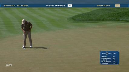 Adam Scott | Round 4 | 10th hole | Shot 5 | 2026 THE PLAYERS