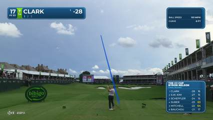 Wyndham Clark | Round 4 | 17th hole | Shot 1 | 2026 THE CJ CUP