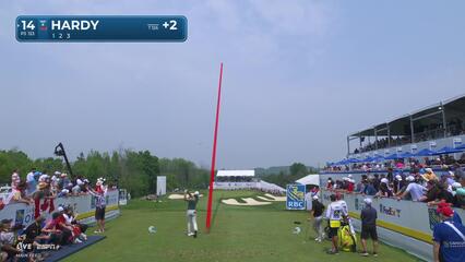 Nick Hardy | Round 2 | 14th hole | Shot 1 | 2025 RBC Canadian