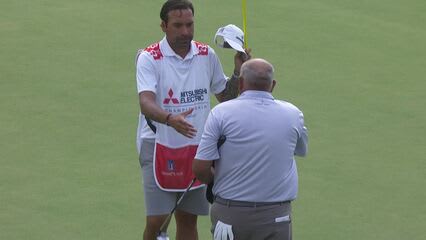 Ángel Cabrera | Round 2 | 18th hole | Shot 4 | 2026 Mitsubishi