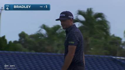 Keegan Bradley | Round 1 | 4th hole | Shot 3 | 2026 Sony Open