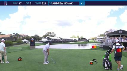Andrew Novak | Round 1 | 17th hole | Shot 1 | 2026 Arnold Palmer