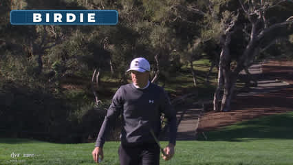 Jordan Spieth | Round 1 | 11th hole | Shot 4 | 2026 AT&T Pebble Beach