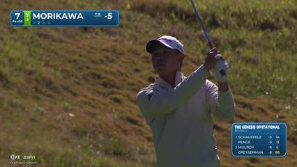 Collin Morikawa | Round 2 | 7th hole | Shot 2 | 2026 The Genesis