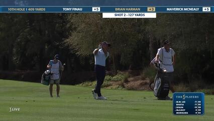 Brian Harman | Round 2 | 10th hole | Shot 2 | 2025 THE PLAYERS