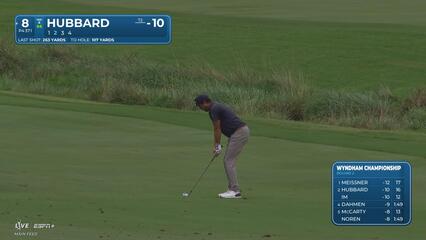 Mark Hubbard | Round 2 | 8th hole | Shot 2 | 2025 Wyndham