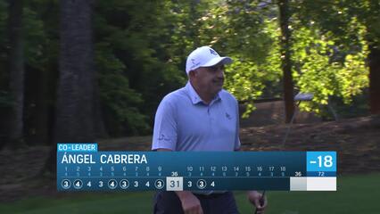 Ángel Cabrera | Round 4 | 12th hole | Shot 4 | 2025 Tradition