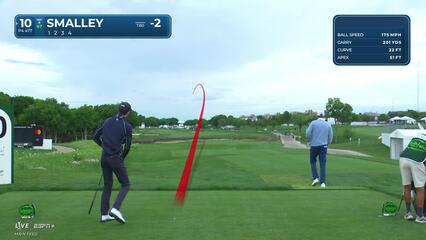 Alex Smalley | Round 2 | 10th hole | Shot 1 | 2025 THE CJ CUP