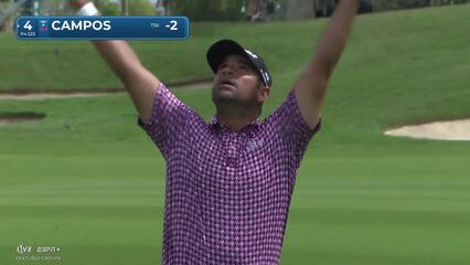 Rafael Campos | Round 2 | 4th hole | Shot 2 | 2025 Mexico Open