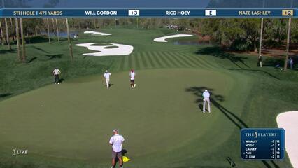 Nate Lashley | Round 1 | 5th hole | Shot 4 | 2025 THE PLAYERS