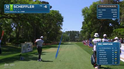 Scottie Scheffler | Round 2 | 12th hole | Shot 1 | 2026 RBC Heritage