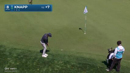 Jake Knapp | Round 2 | 8th hole | Shot 4 | 2025 Valspar