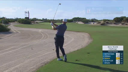 Alex Noren | Round 4 | 13th hole | Shot 2 | 2025 Hero World Challenge