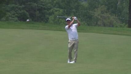 Søren Kjeldsen | Round 3 | 12th hole | Shot 2 | 2025 Principal