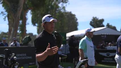 Aldrich Potgieter | Round 4 | 9th hole | Shot 1 | 2026 The Genesis