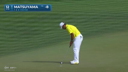 Hideki Matsuyama | Round 4 | 12th hole | Shot 3 | 2025 WM Phoenix Open