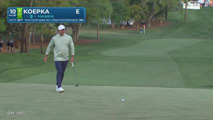 Brooks Koepka | Round 1 | 10th hole | Shot 4 | 2026 Valspar