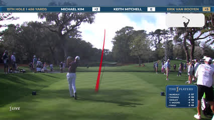 Michael Kim | Round 1 | 15th hole | Shot 1 | 2026 THE PLAYERS