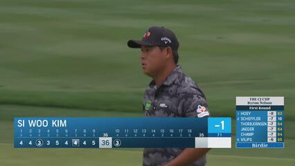Si Woo Kim | Round 1 | 10th hole | Shot 3 | 2025 THE CJ CUP