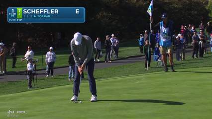 Scottie Scheffler | Round 1 | 1st hole | Shot 4 | 2026 AT&T Pebble Beach