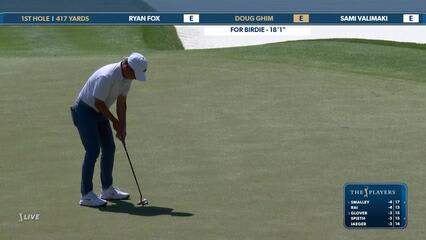 Doug Ghim | Round 1 | 1st hole | Shot 3 | 2025 THE PLAYERS