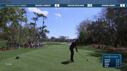 Viktor Hovland | Round 1 | 5th hole | Shot 1 | 2025 THE PLAYERS