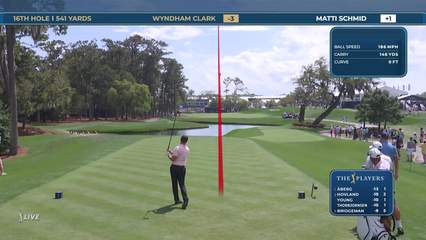 Wyndham Clark | Round 4 | 16th hole | Shot 1 | 2026 THE PLAYERS