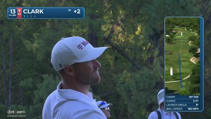 Wyndham Clark | Round 1 | 13th hole | Shot 1 | -1 