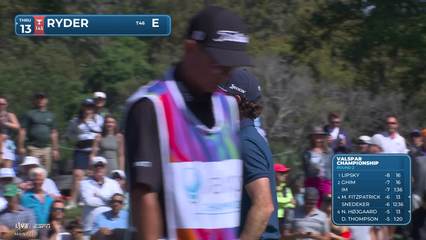 Sam Ryder | Round 2 | 13th hole | Shot 3 | 2026 Valspar