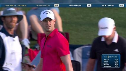 Thomas Detry | Round 2 | 17th hole | Shot 1 | 2025 THE PLAYERS