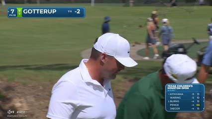 Chris Gotterup | Round 1 | 7th hole | Shot 3 | 2026 Texas Children's