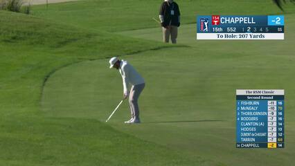 Kevin Chappell | Round 2 | 15th hole | Shot 2 | 2024 The RSM Classic