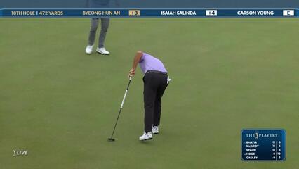 Byeong Hun An | Round 4 | 18th hole | Shot 4 | 2025 THE PLAYERS