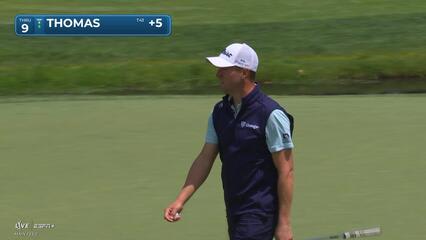 Justin Thomas | Round 3 | 9th hole | Shot 4 | 2025 the Memorial