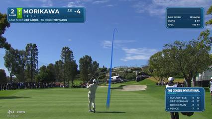Collin Morikawa | Round 2 | 2nd hole | Shot 2 | 2026 The Genesis