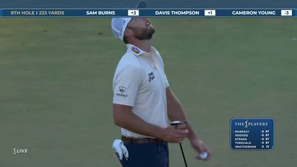 Sam Burns | Round 1 | 8th hole | Shot 3 | 2026 THE PLAYERS