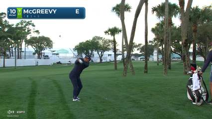 Max McGreevy | Round 1 | 10th hole | Shot 2 | 2026 Cognizant Classic