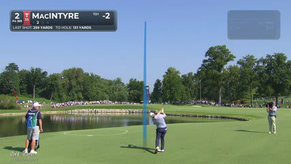 Robert MacIntyre | Round 2 | 17th hole | Shot 5 | 2026 BMW Championship